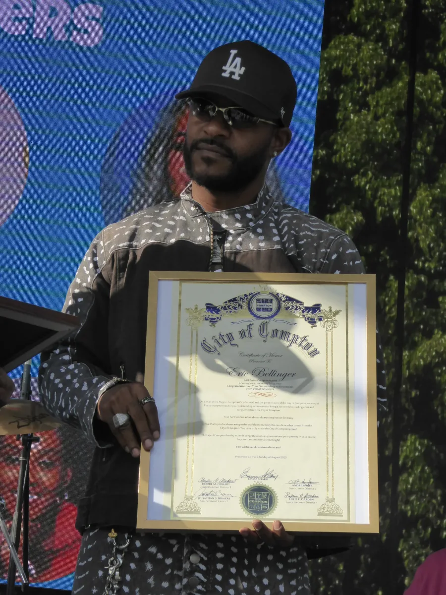 Eric Bellinger: Photo Credit, Ricky Richardson