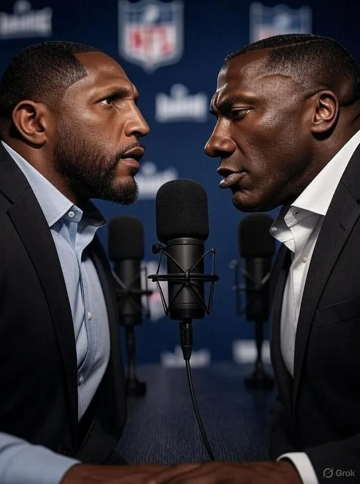 Ray Lewis and Shannon Sharpe - via GrokAI