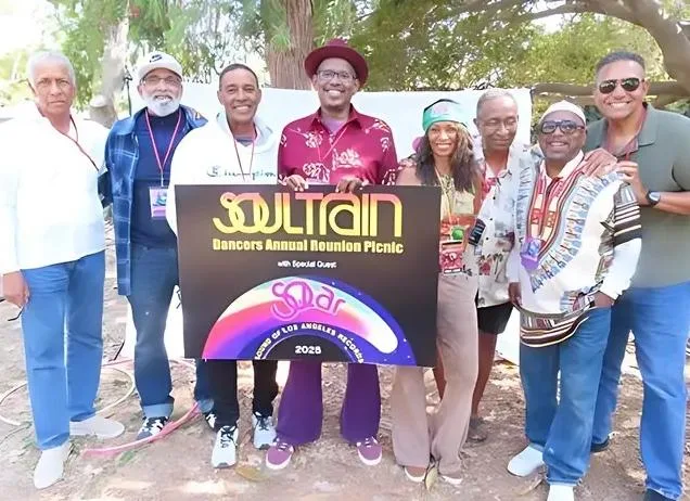 ST Picnic 2025 - The Solar Records team, including writer Leon Sylvers (pictured second from left) joined forces to sponsor this 13th Annual Soul