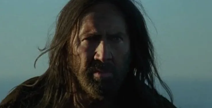 Nicolas Cage as Joseph in 'The Carpenter&rsquo;s Son.'