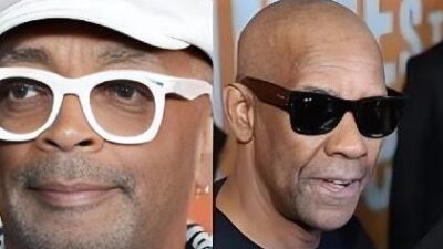 Spike Lee Denzel at 'Highest 2 Lowest' premiere - screenshot