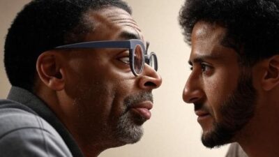 Spike Lee and Colin Kaepernick - via GrokAI