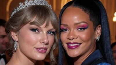 Taylor Swift and Rihanna - via GrokAI