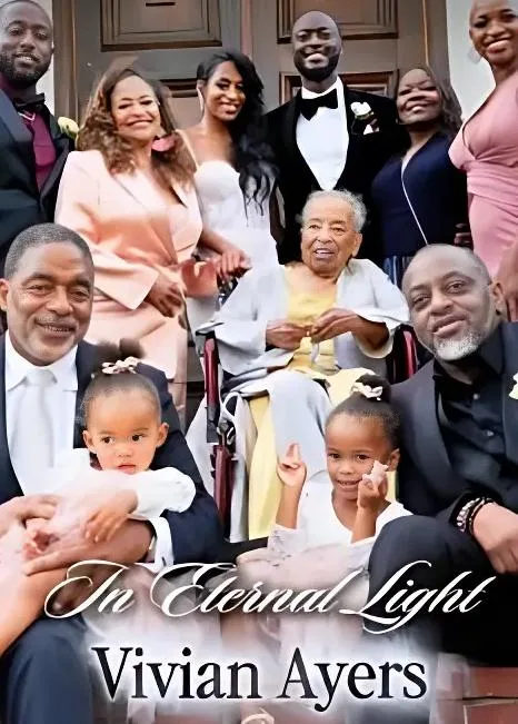 Vivian Ayers Allen surrounded by family - via Instagram