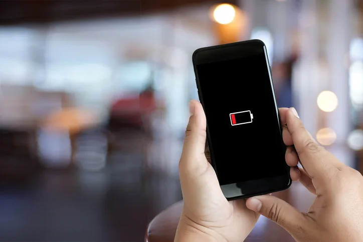 iPhone battery low