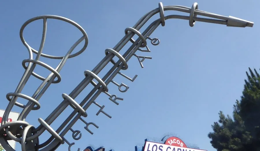 Central Avenue Signage: Photo by Ricky Richardson