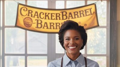 African American Cracker Barrel Waitress - via eurAI