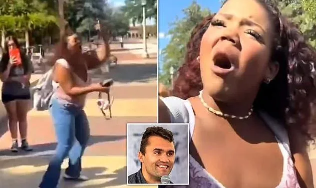 Camryn Giselle Booker (Charlie Kirk inset) - X screenshot
