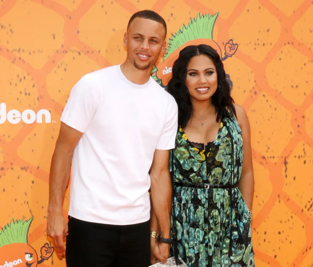 Stephen Curry and Ayesha Curry