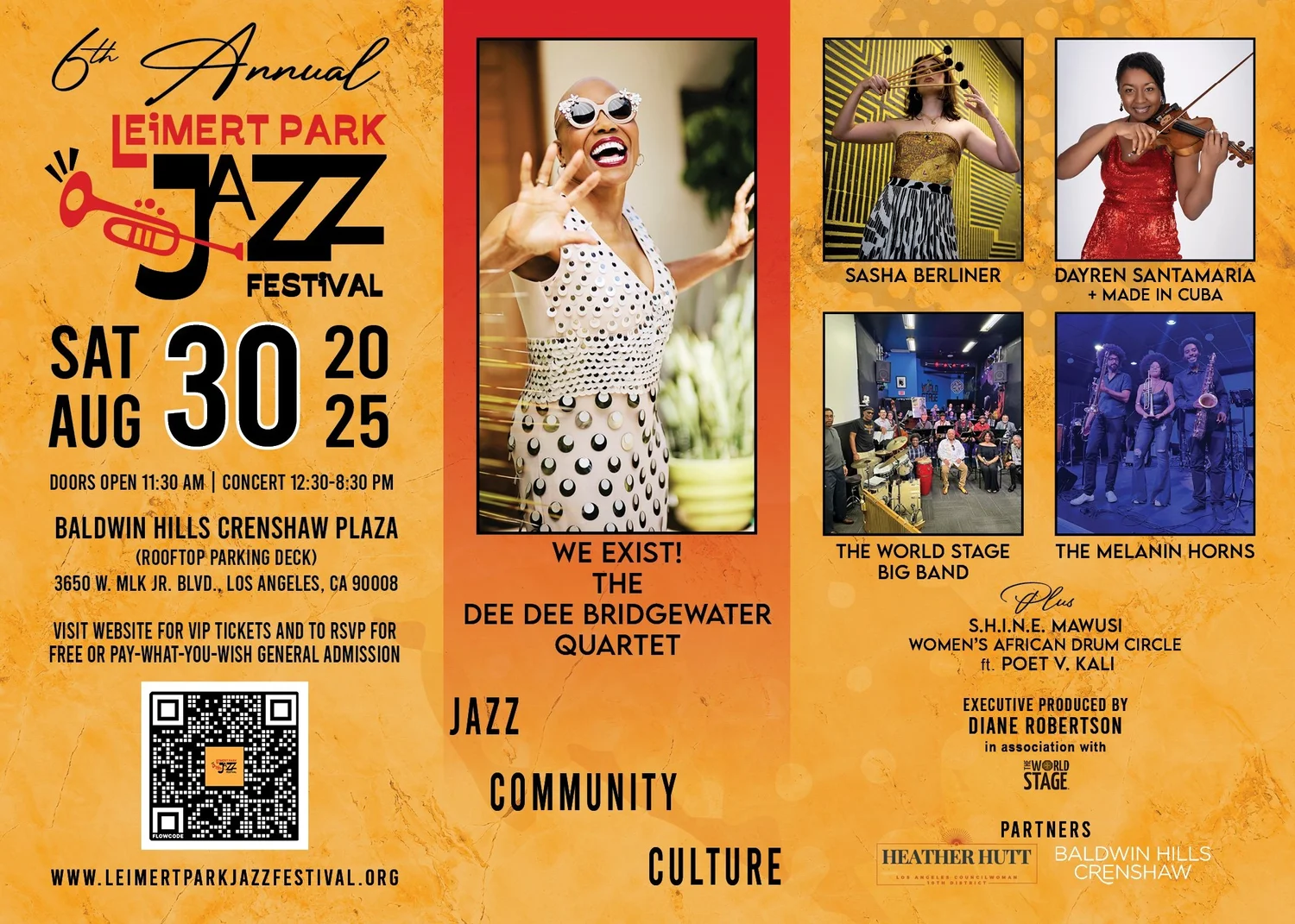 Leimert Park Jazz Festival Signage: Courtesy Photo