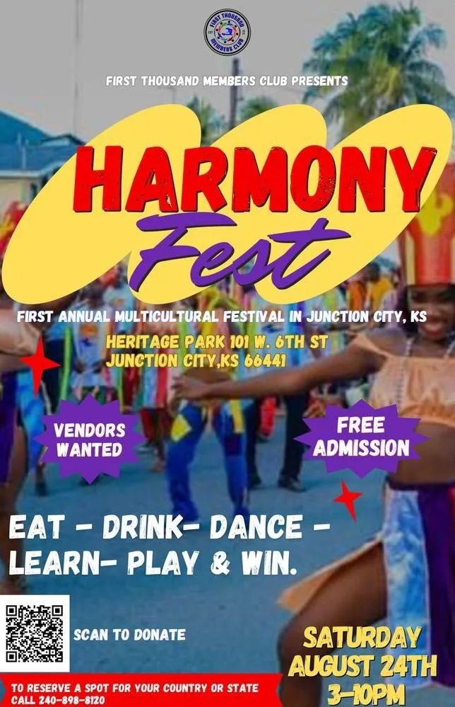 Harmony Fest (JC, Kansas) - poster