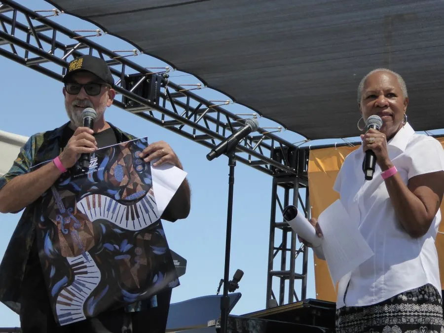 Jos&eacute; Rizo and Rhonda Hamilton: Photo Credit, Ricky Richardson