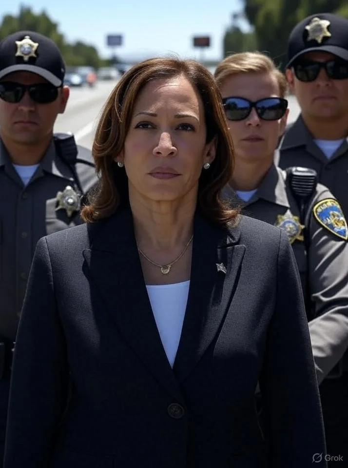 Kamala Harris and California Highway Patrol