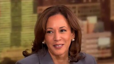 Kamala Harris on The View - screenshot