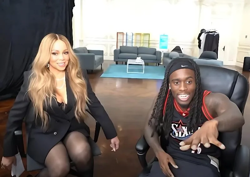 Mariah Carey and Kai Cenat