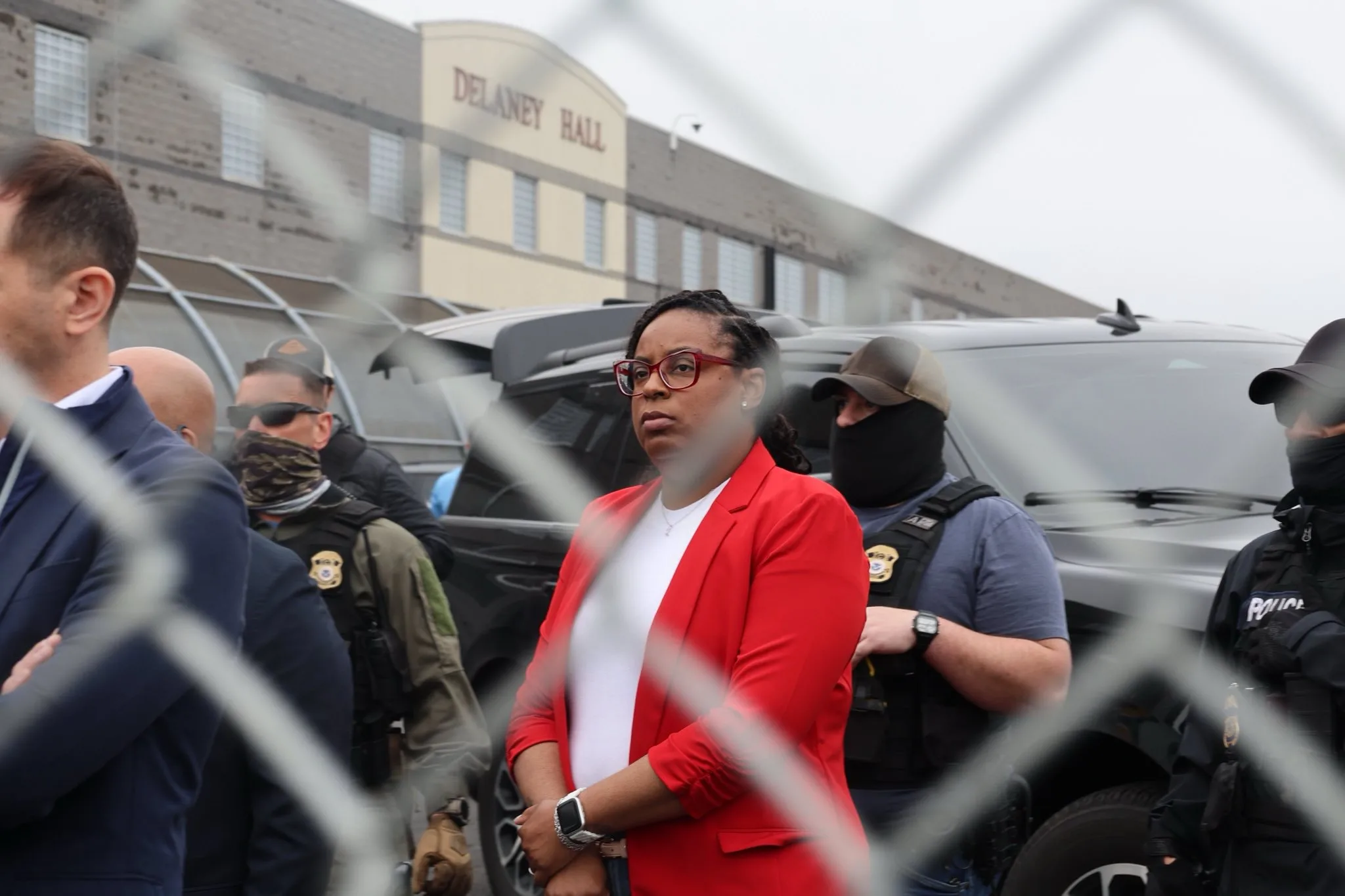 Congresswoman LaMonica McIver arrest