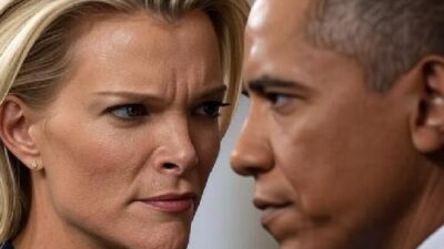 Megyn Kelly and Barack Obama - via GrokAI