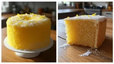Lemon Yogurt Cake AI generated
