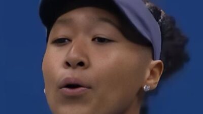 Naomi Osaka (2025 US Open) - screenshot