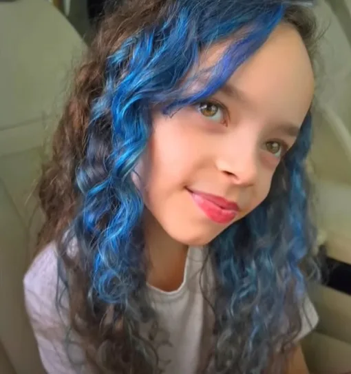 Ice-T, Coco Austin’s Daughter Debuts Blue Hair on First Day of 4th Grade