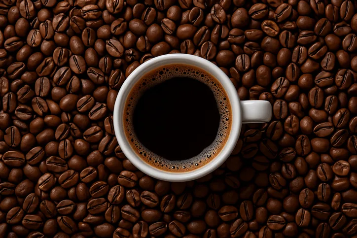 cup of black coffee