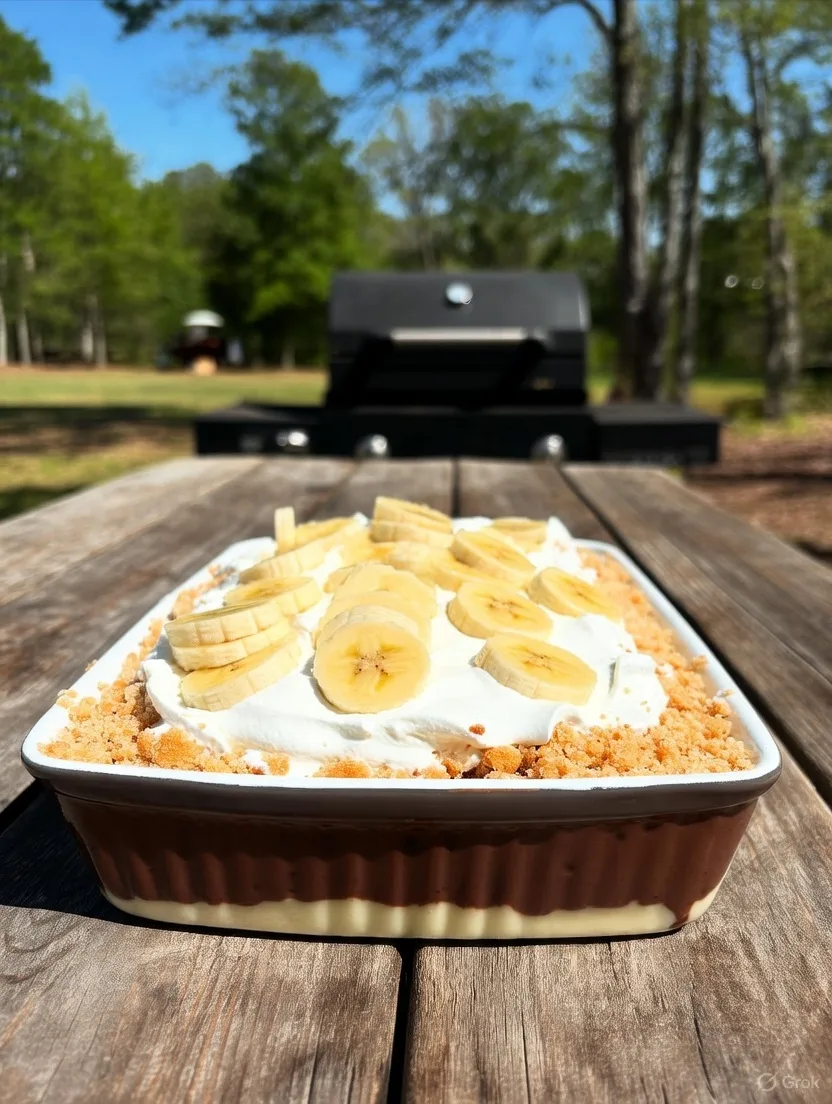 Chocolate Banana Pudding - AI generated