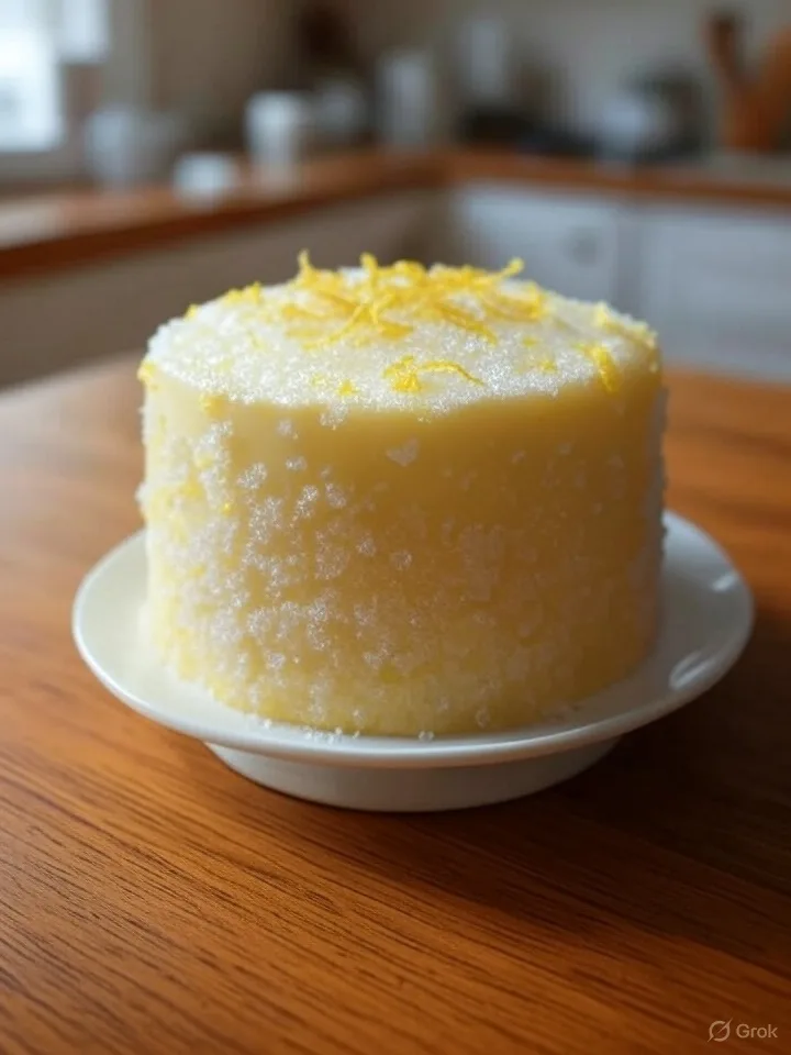 Lemon Yogurt Cake AI generated