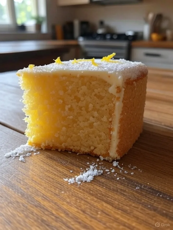 Lemon Yogurt Cake AI generated