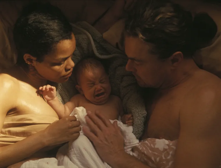 Teyana Taylor and baby with Leonardo Di Caprio