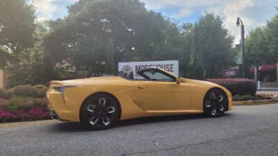 Lexus LC 500, convertible, jeffcars.com