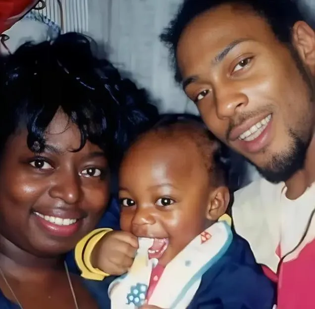 Angie Stone, baby son, and D'Angelo - via Facebook