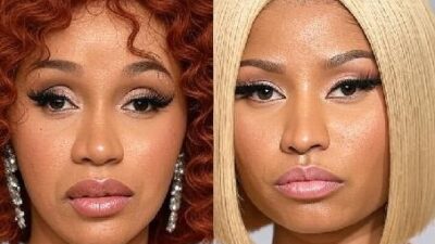 Cardi B and Nicki Minaj - via GrokAI
