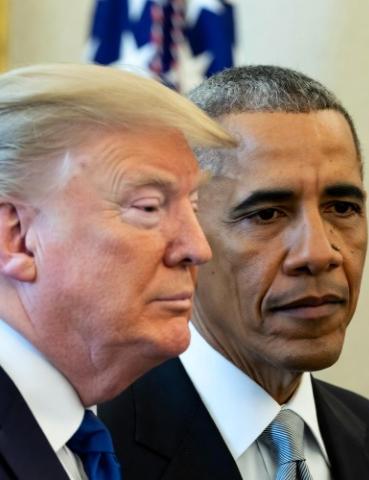 Donald Trump & Barack Obama - via GrokAI