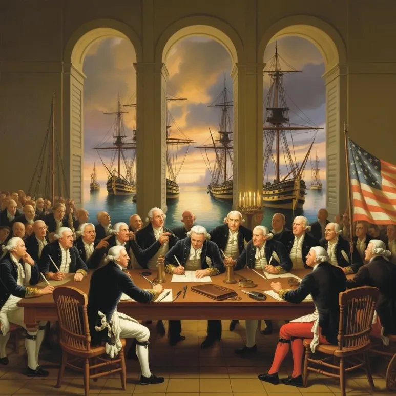 Founding of US Navy - via eurAI