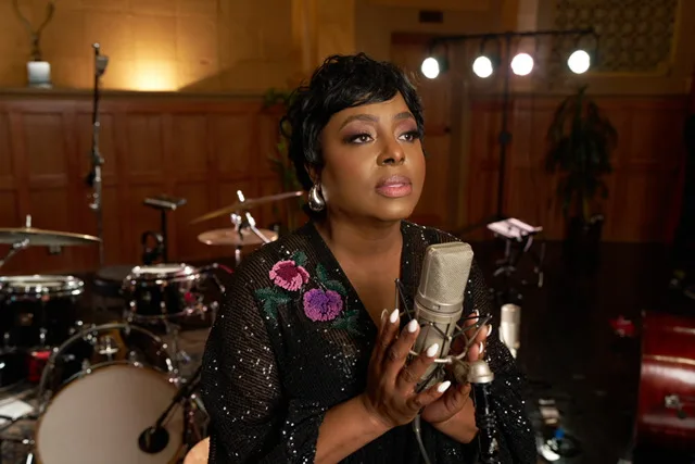 Ledisi celebrated her Dinah Washington tribute album with a kickoff performance at the Walt Disney Concert Hall, presented by LA Phil Oct. 3, 2025. Photo: Ron T. Young courtesy LA Phil