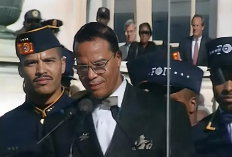 Million Man March (Minister Farrakhan) - screenshot