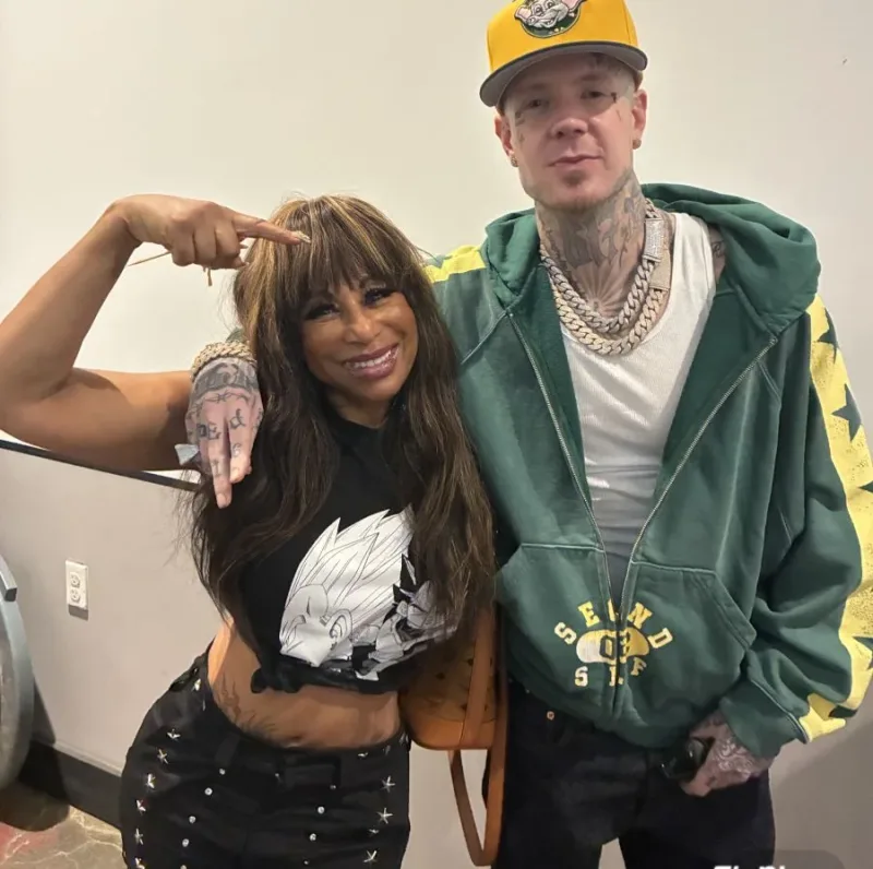 Jazmyn Summers and Millyz at Karma 4 listening event (Photo by Se7en of Revenue Entertainment)