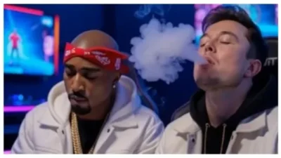 Elon Musk and 2Pac