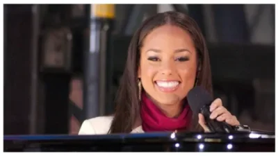 Alicia Keys performs on GMA