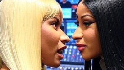 Nicki Minaj and Cardi B - via GrokAI