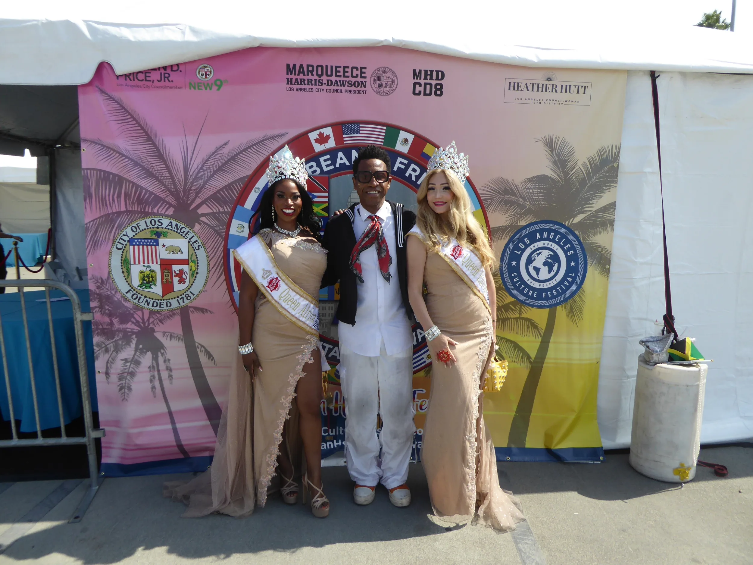RG Superstar and Caribbean Carnival Queens: Photo Credit, Ricky Richardson