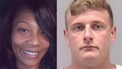 Sonya Massey - Sean Grayson (via Sonya Massey-Facebook-Sangamon County Jail)