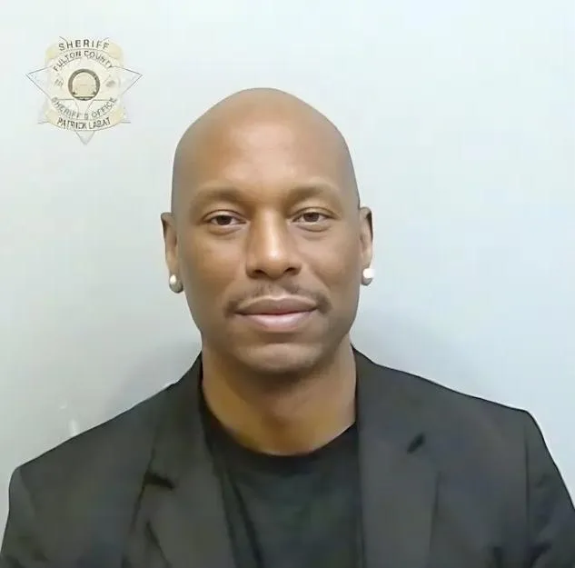 Tyrese Gibson mugshot - Fulton County Sheriff's Office
