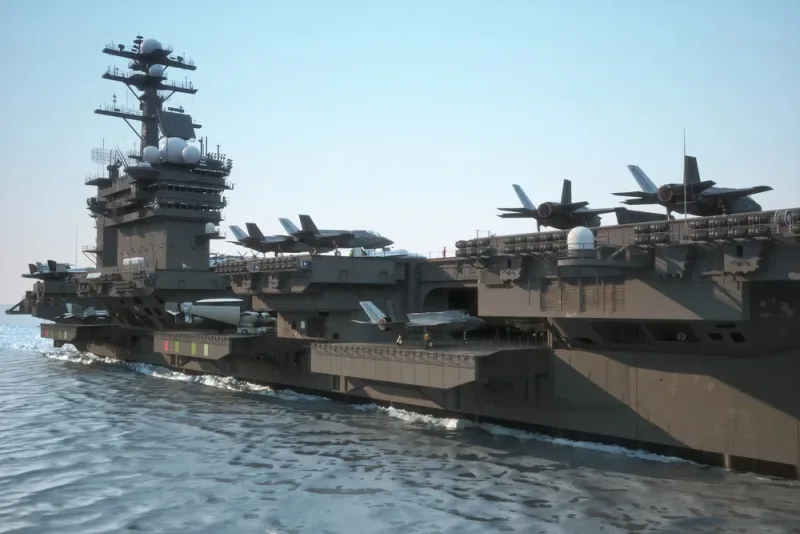 US Navy (aircraft carrier) - Depositphotos