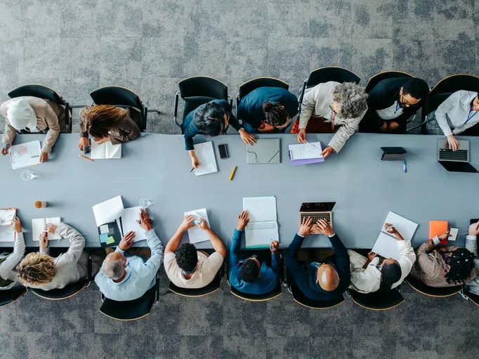workers in an office