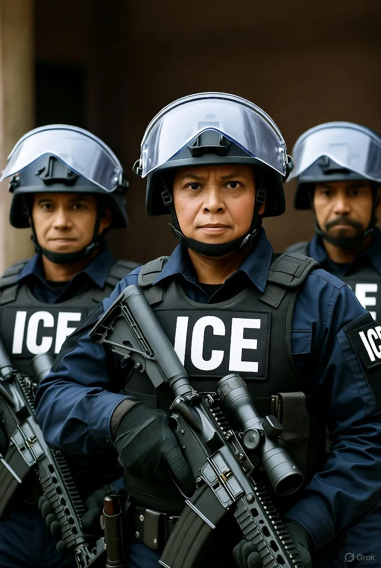 ICE agents - AI