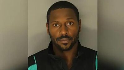 Antonio Brown mugshot - via US Marshals