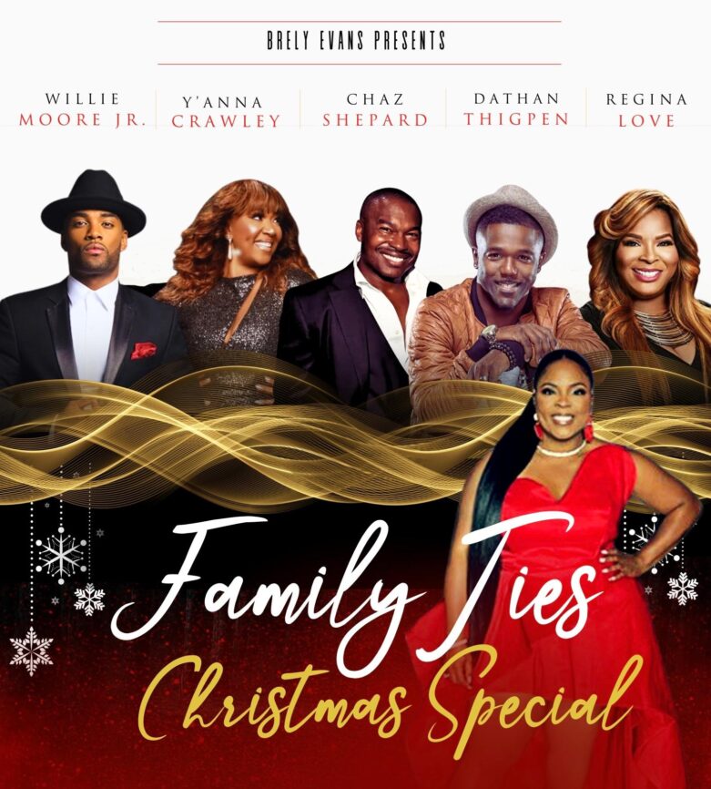 Brely Evans Presents 'Family Ties' Christmas Special