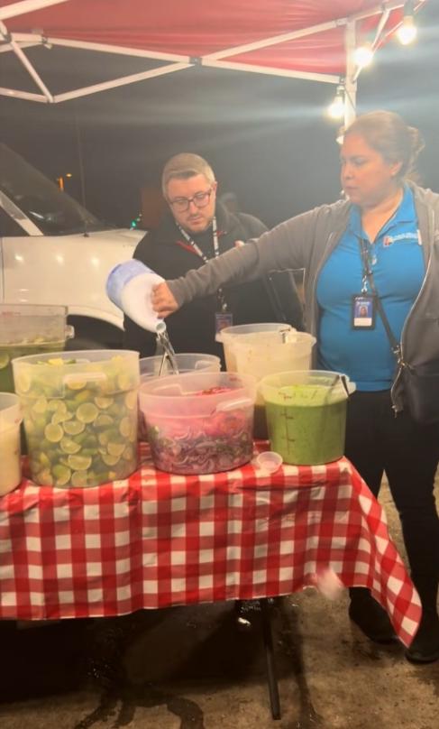 Denver Food Inspector pouring bleach on street food - screenshot4
