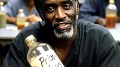 Diddy and prison hooch - via GrokAI